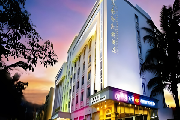 江门图腾电脑代理天行视点KTV客户-台山上川岛鎏淦凯旋酒店